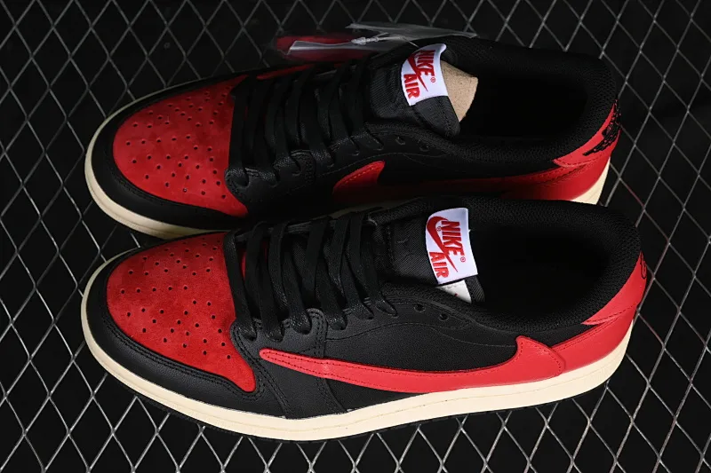 All categories Air Jordan Jordan series basketball shoes Air Jordan 1 Low Travis Scott x Air Jordan 1 Low OG AJ1 Joe 1 undercut low DZ4137-700